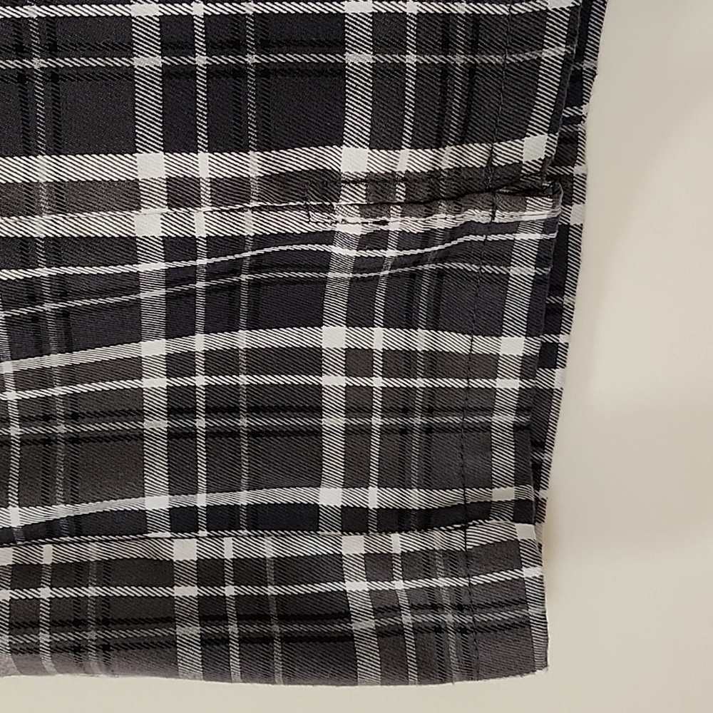 Aeropostale Y2K Plaid Notched-Hem Skirt Size  Academia Medium - Picture 10 of 16
